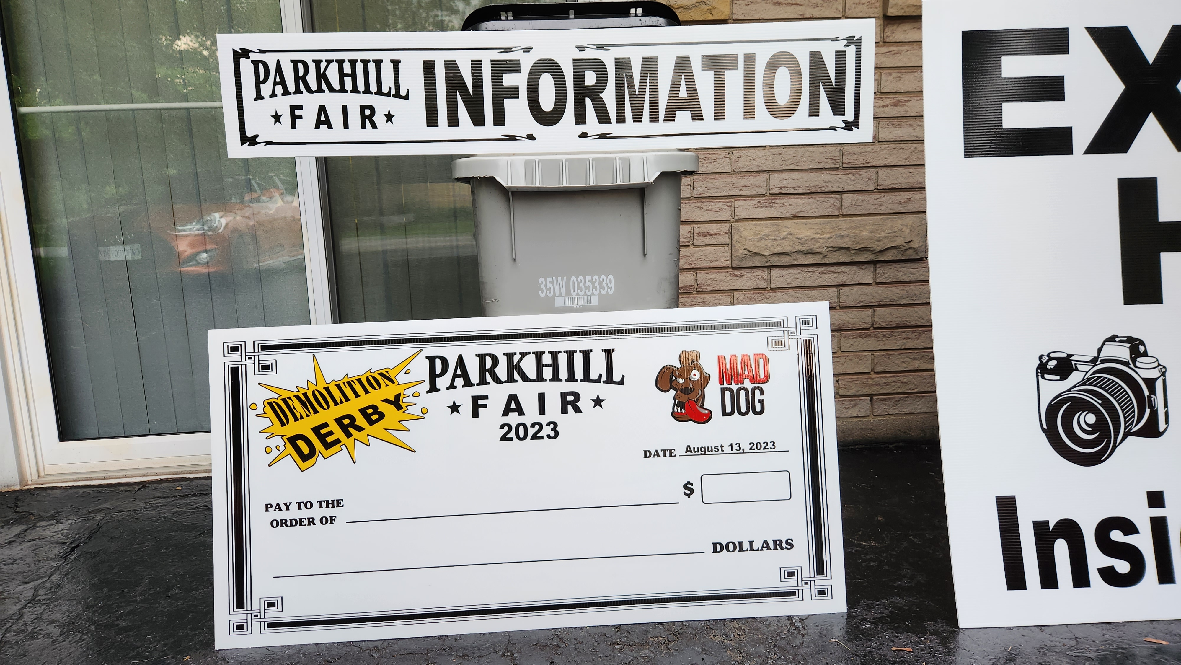 promotional signs
